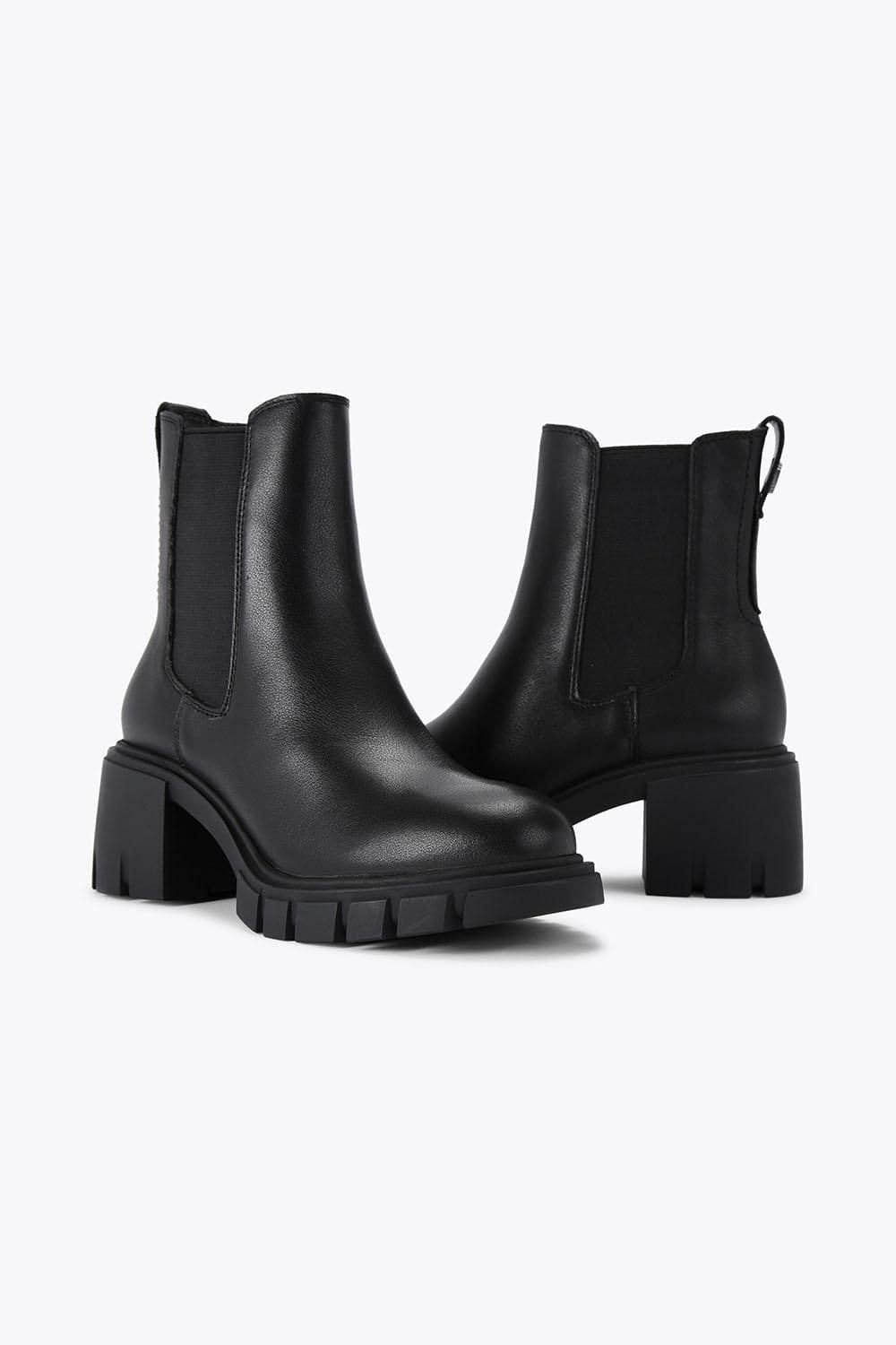 Carvela Carvela Women's 'Ignite Chelsea' Leather Boots in Black - 4