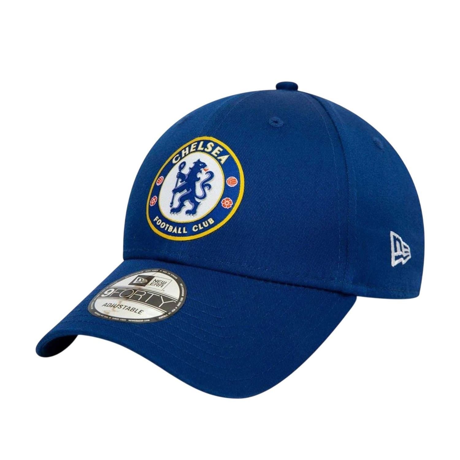 new era New Era Men's 9Forty Chelsea FC Adjustable Baseball Cap in Blue