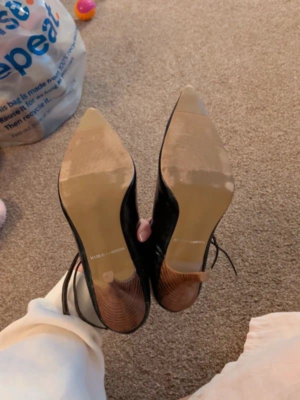 New Look Patent leather heels