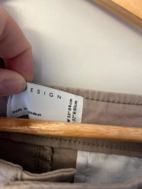 ASOS Design Beige Utility Pants
