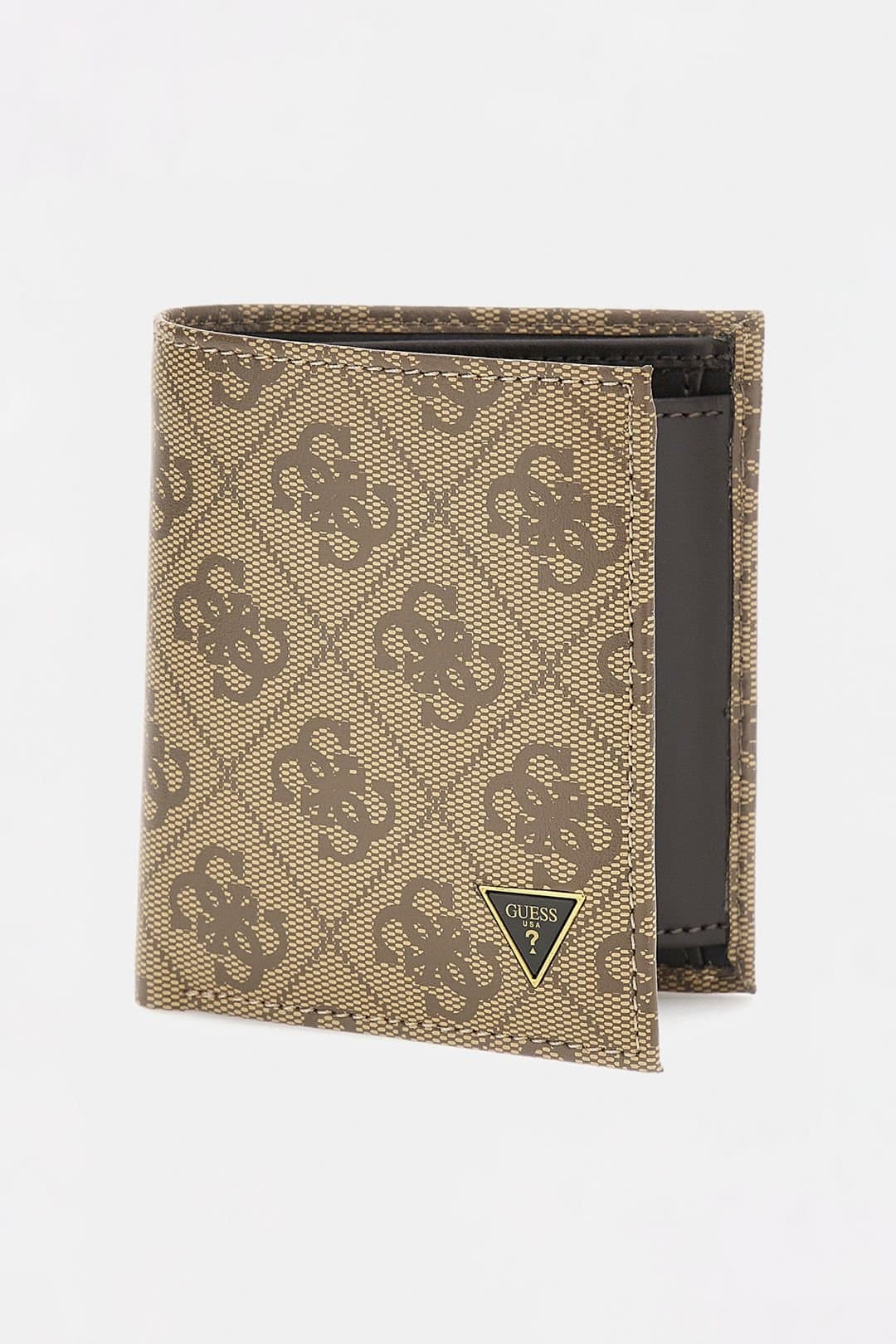 Guess Guess Men's Milano Bifold Wallet Brown