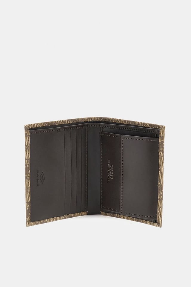 Guess Guess Men's Milano Bifold Wallet Brown - 2