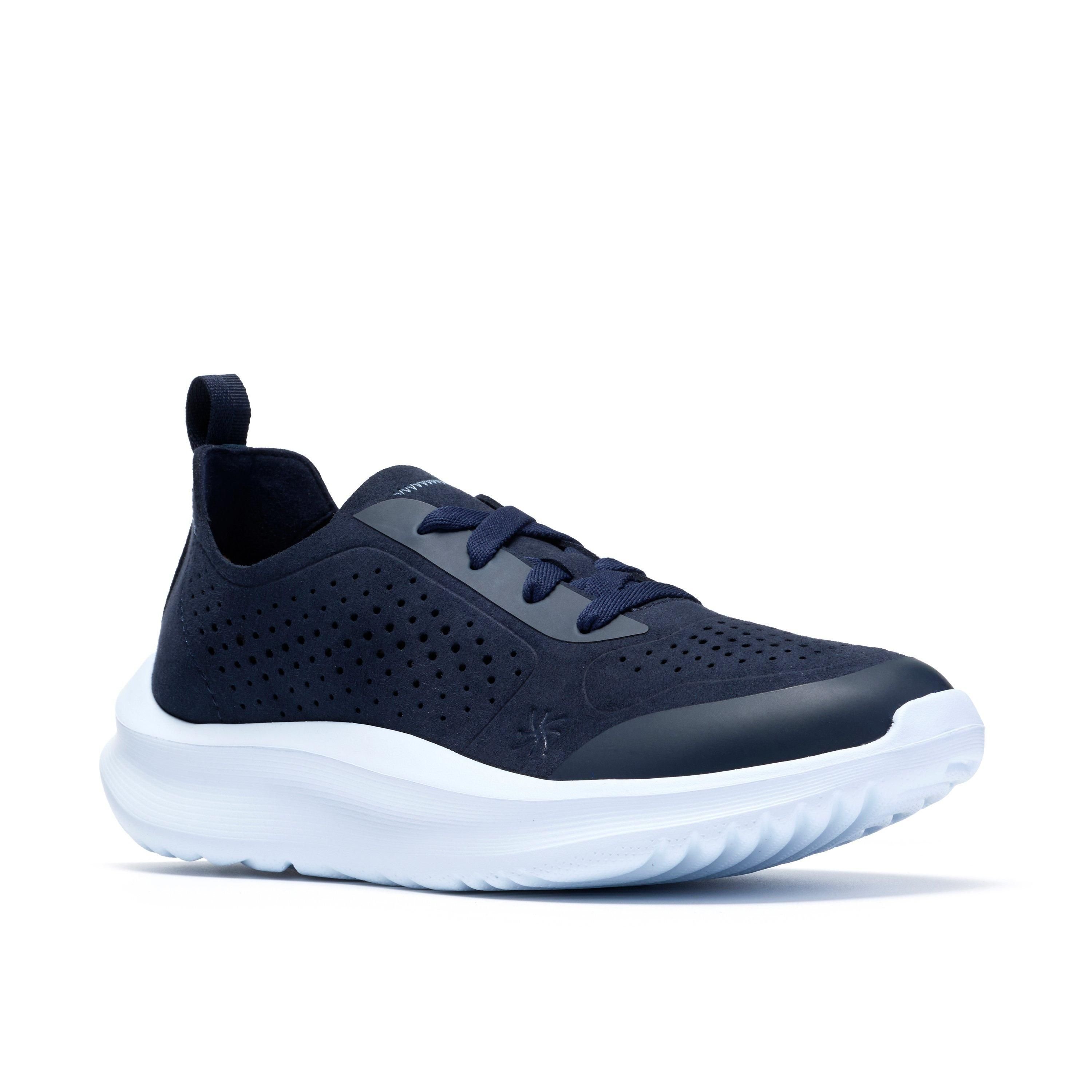 Clarks Clarks Women's Solevana Tie Navy Trainers in Blue - 4