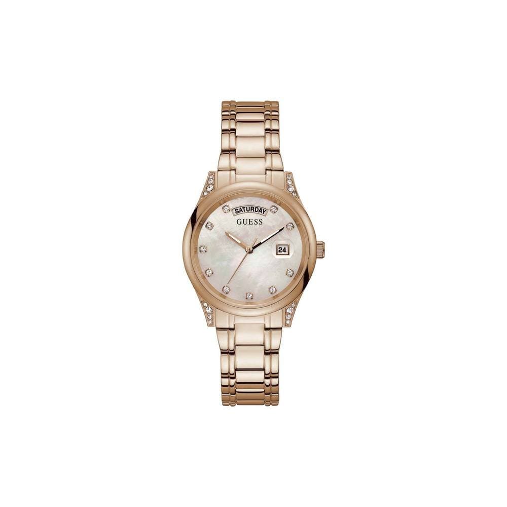 Guess Guess Women's GW0047L2 Aura 36mm Quartz Watch in Rose Gold