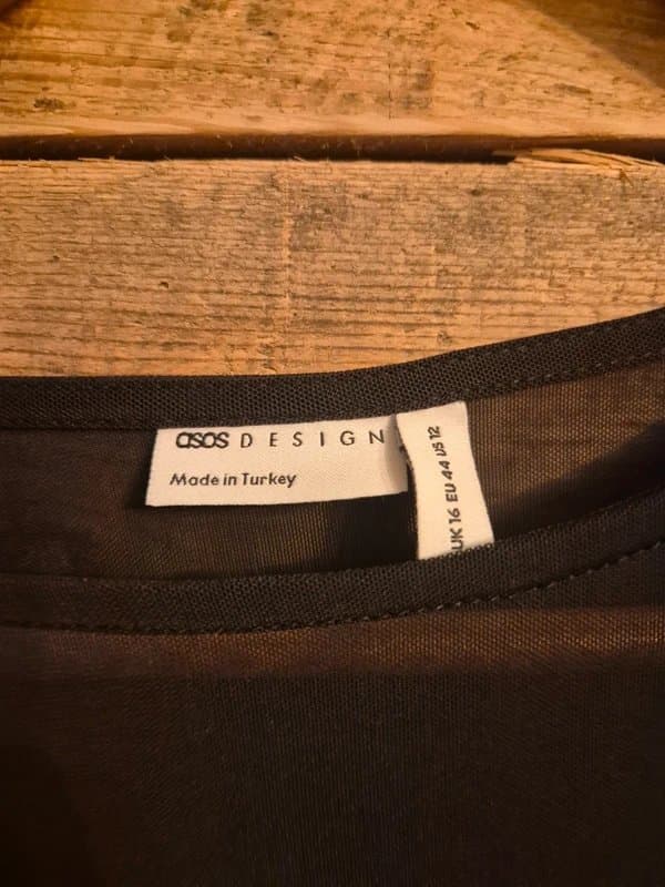 ASOS Mesh long sleeve top