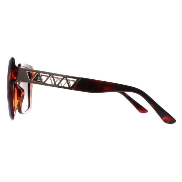 Guess Guess Women's Square Dark Havana Brown Gradient GU7689 in Black - 3