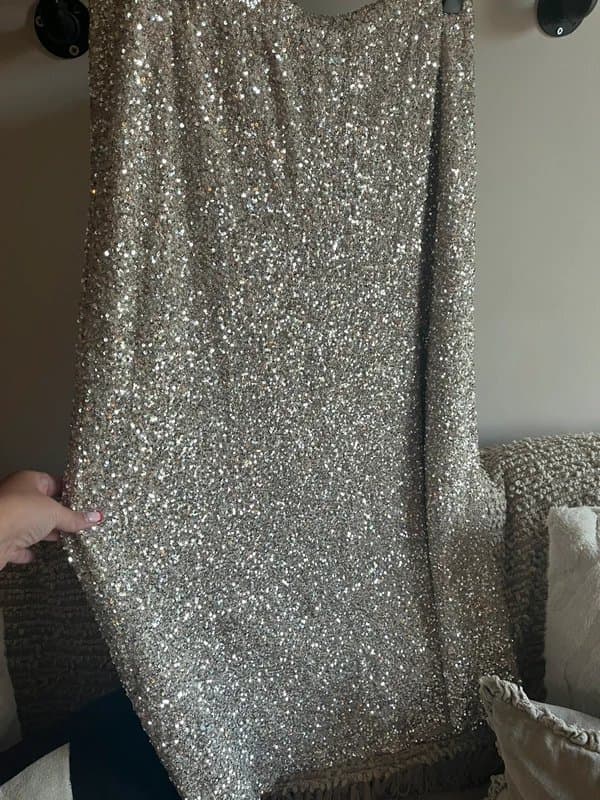 Never Fully Dressed Neverfully dressed sequin midaxi skirt