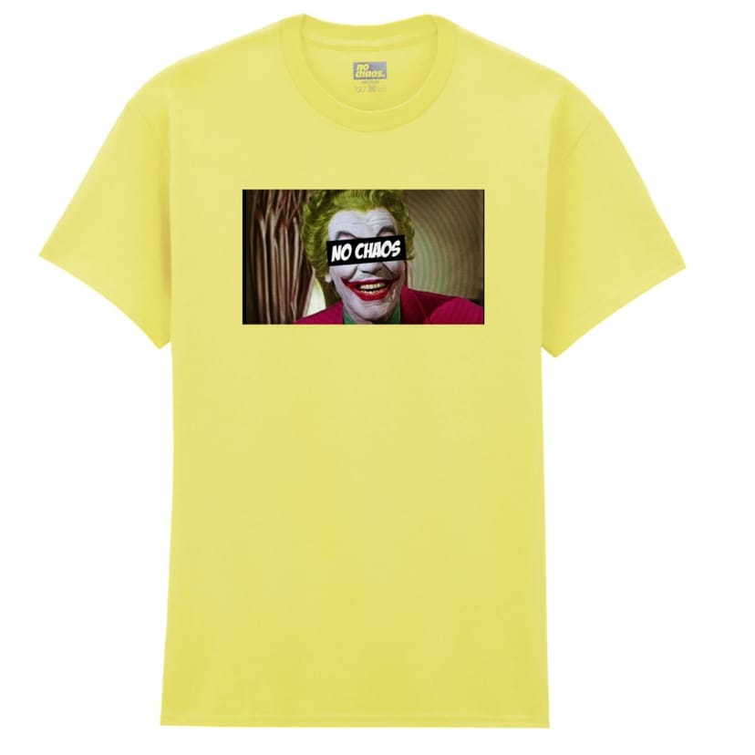 No Chaos No Chaos Men's You Joking Mate? T-Shirt in Yellow - 1