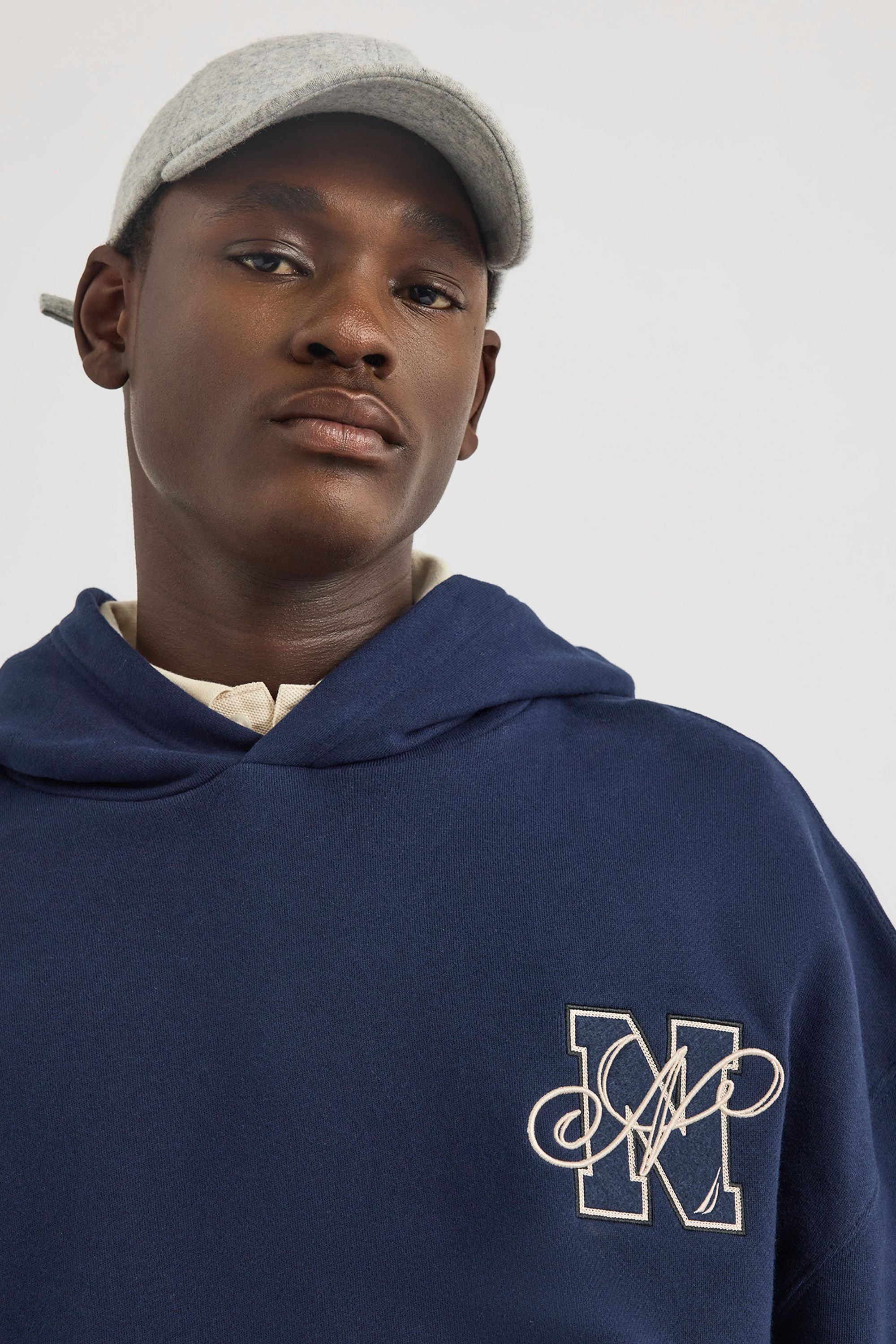 Nautica Nautica Men's Sade OH Hoodie in Dark Navy - 3