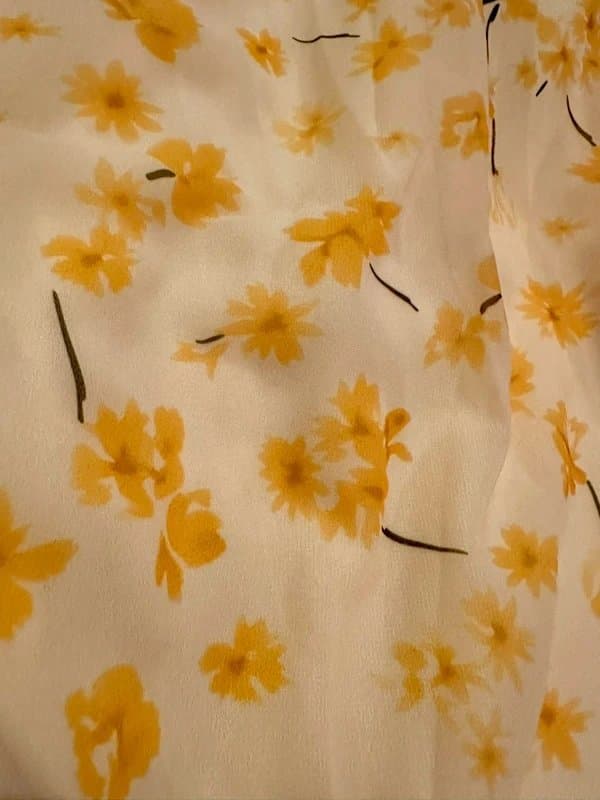 Tulle Beautiful summer floral 🌼tulle chiffon boho gypsy hippie festival skirt 16-18 uk