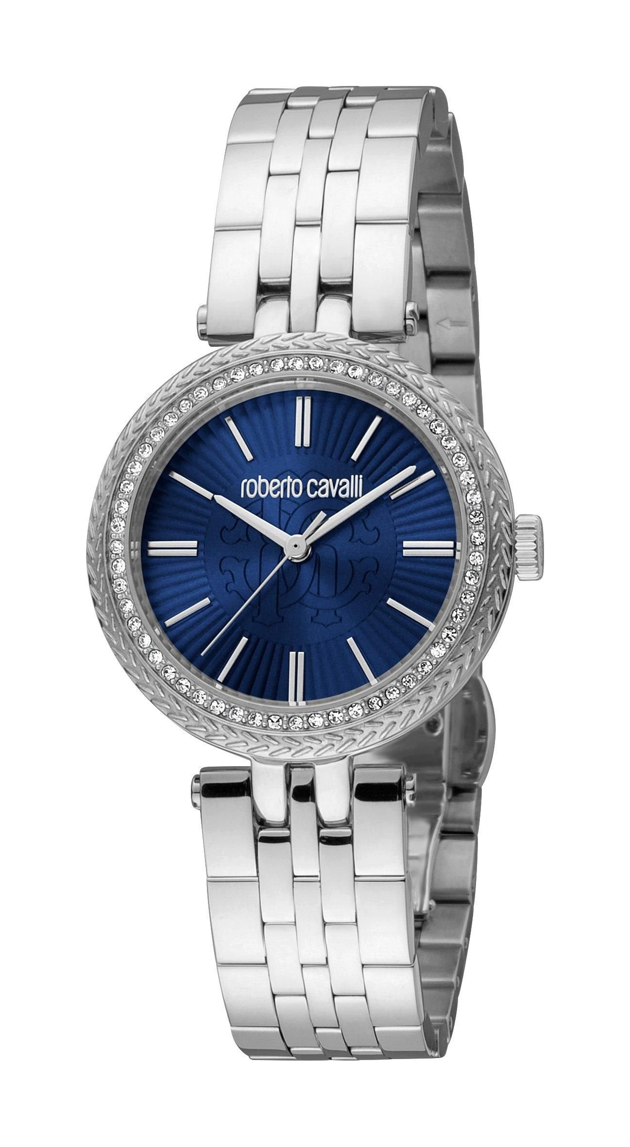 Roberto Cavalli Roberto Cavalli Women's Swiss Quartz Watch in Dark Blue - 3