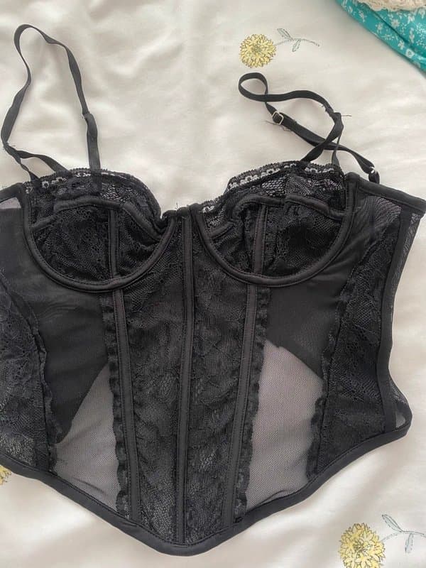 ASOS Design Black corset