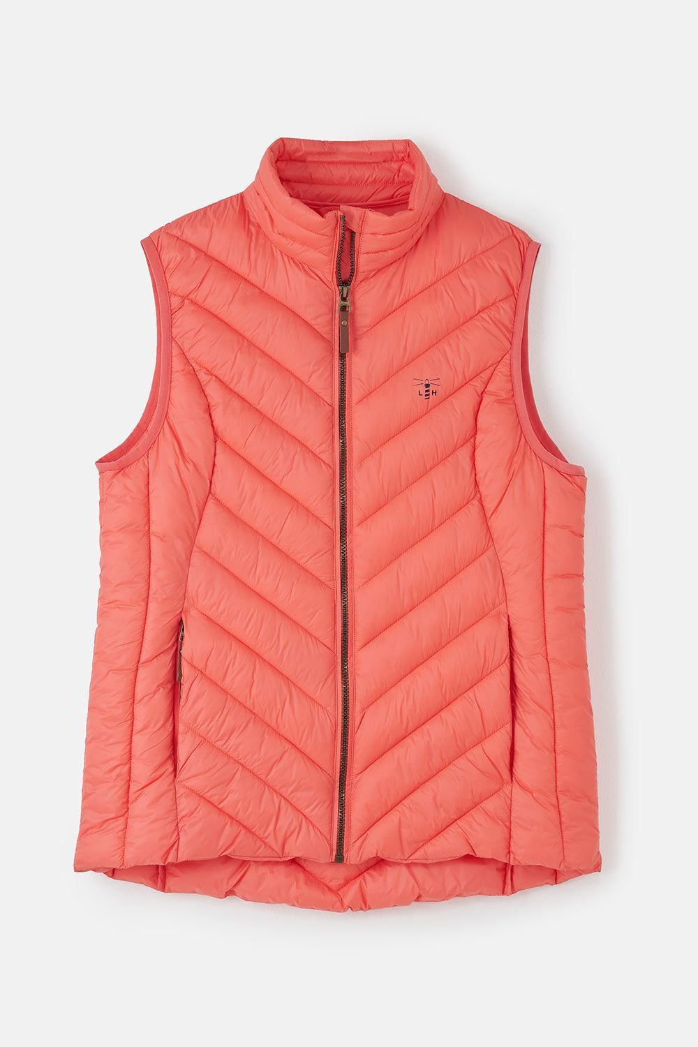Lighthouse Clothing Lighthouse Clothing Women's Laurel Gilet in Coral - 2