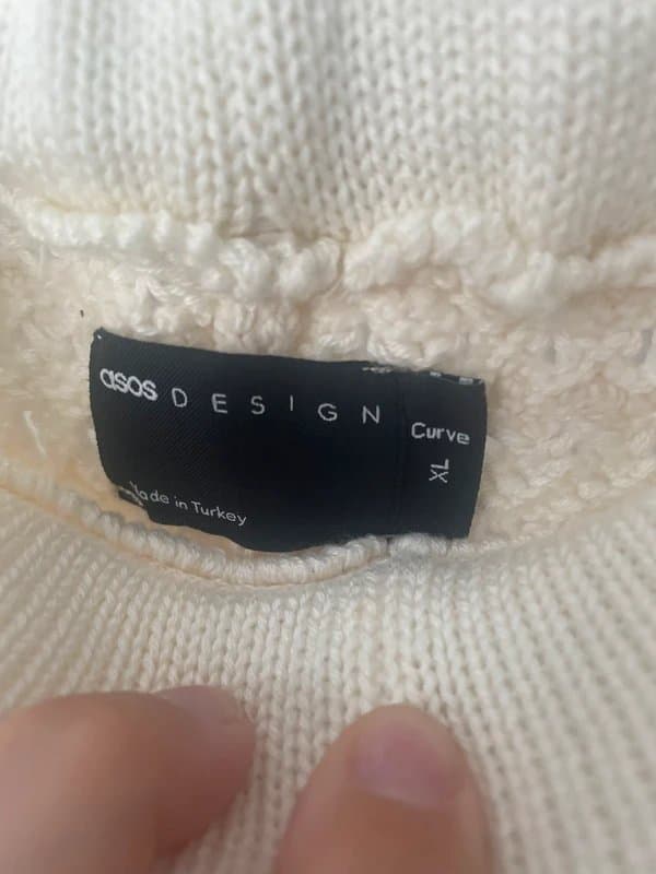 ASOS Curve Crochet beach/summer trousers