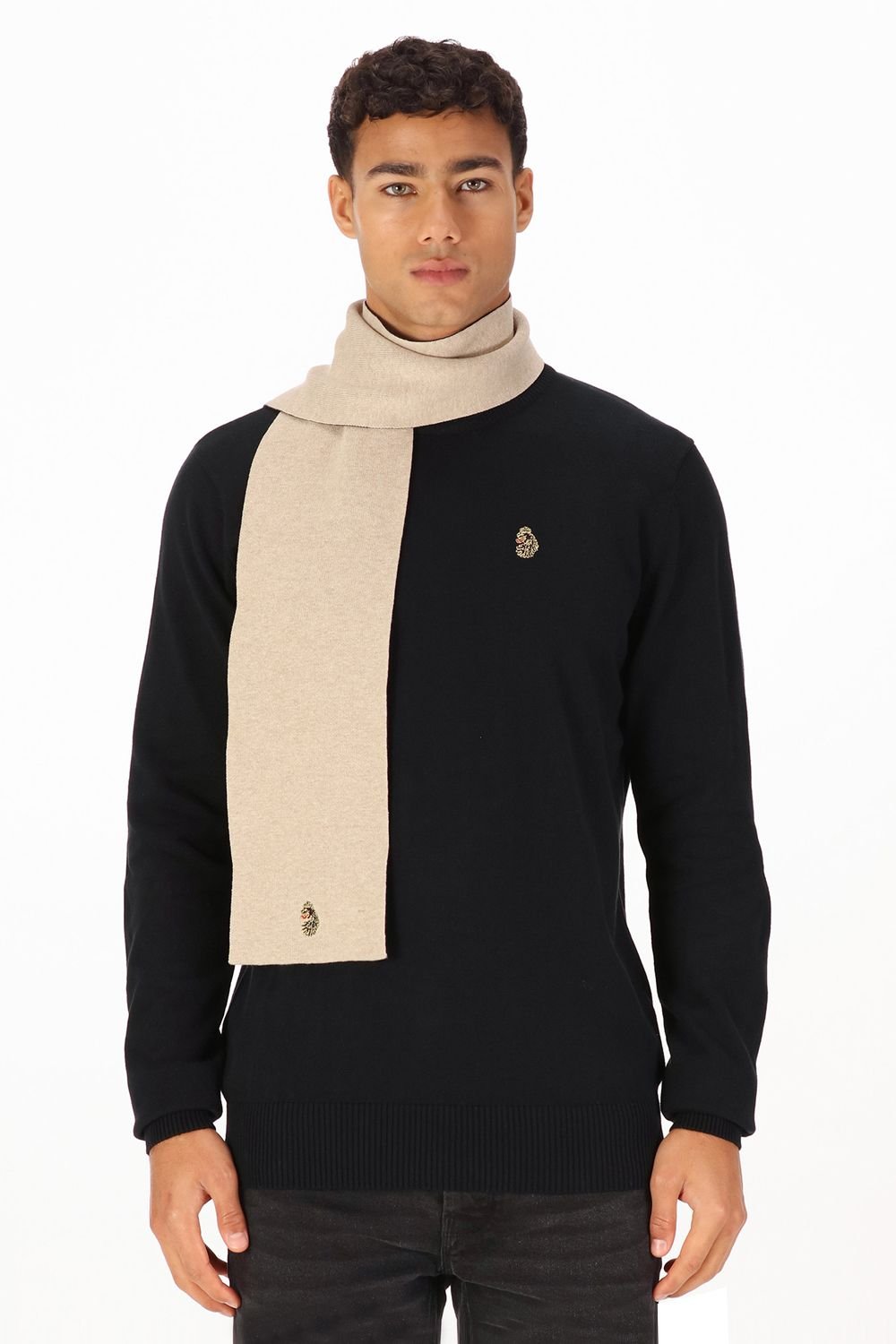 Luke 1977 Luke 1977 Men's Gerard 3 Scarf in Stone - 1