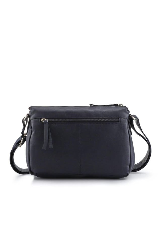 Pavers Pavers Women's Quilted Crossbody Bag in Navy - 3