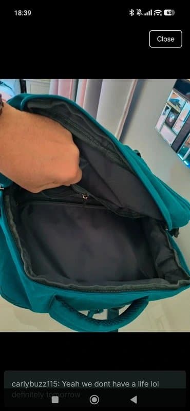 The Unbranded Brand Under seat size backpack new