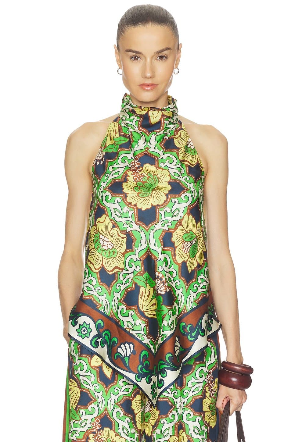 revolve Liana Silk Top