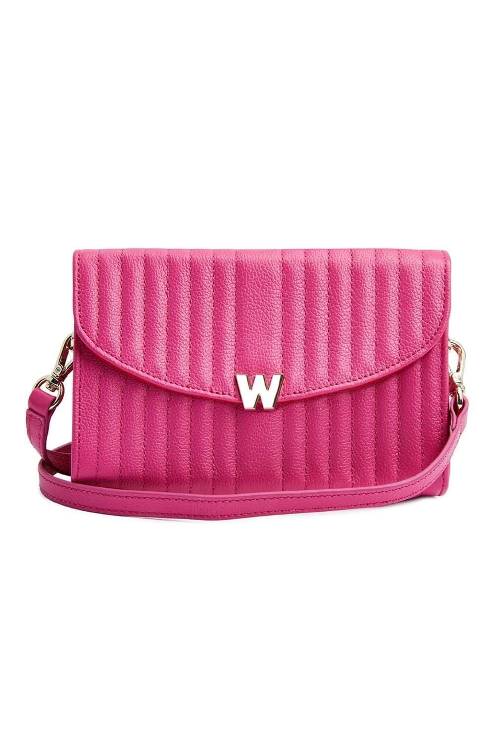 Wolf WOLF Women's Mimi Crossbody Bag with Wristlet in Pink