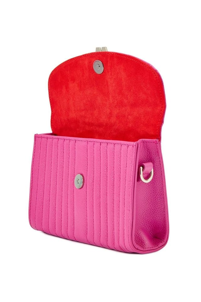 Wolf WOLF Women's Mimi Crossbody Bag with Wristlet in Pink - 2