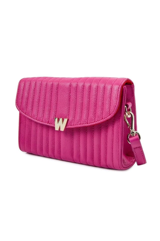Wolf WOLF Women's Mimi Crossbody Bag with Wristlet in Pink - 3