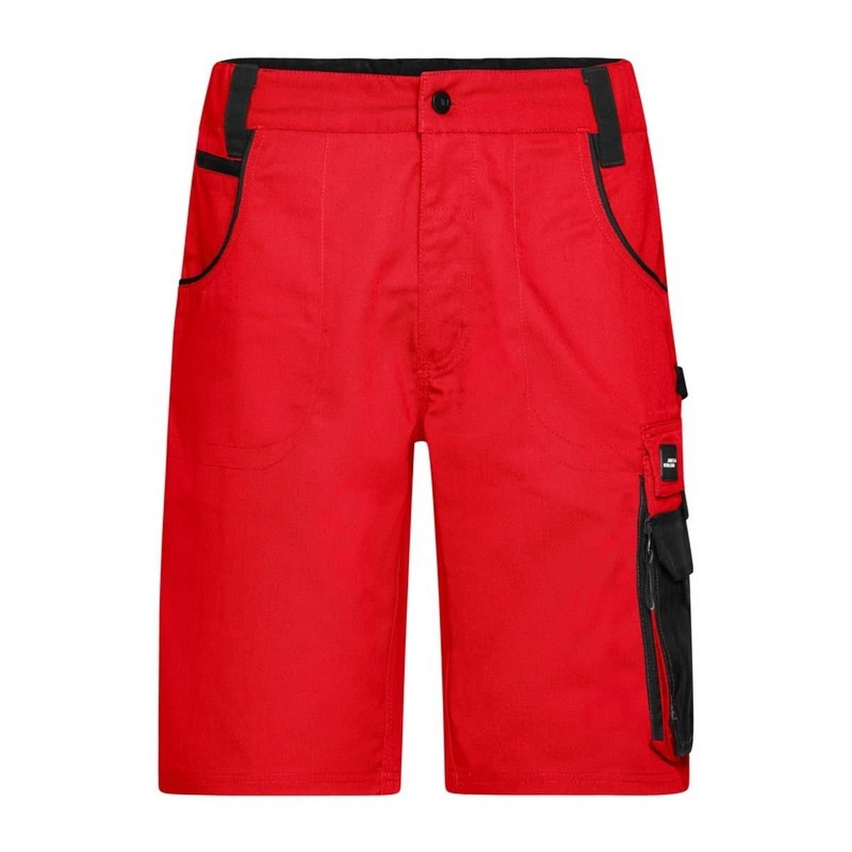 James and Nicholson James and Nicholson Men's Strong Cargo Shorts in Red