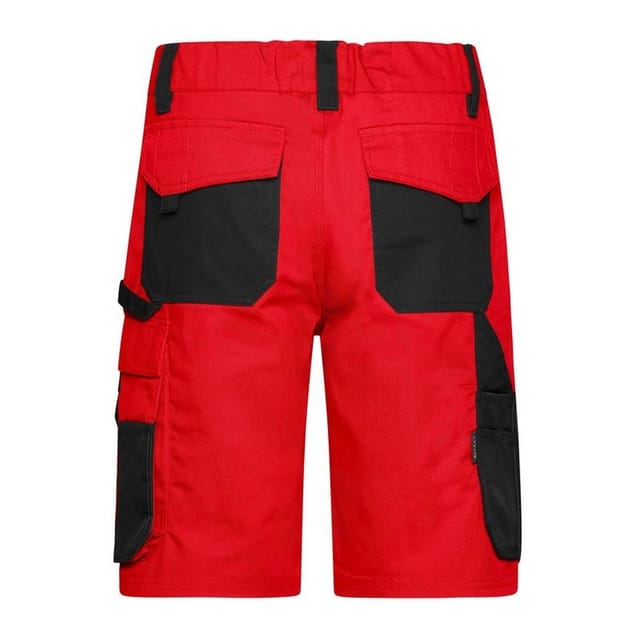 James and Nicholson James and Nicholson Men's Strong Cargo Shorts in Red - 2