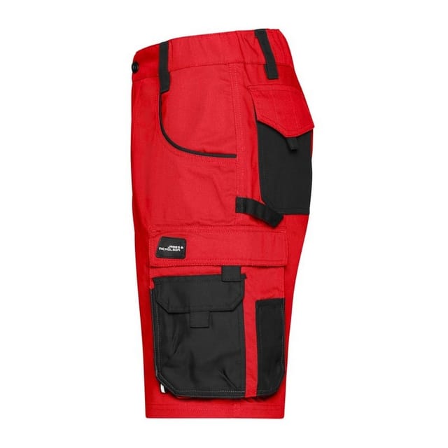 James and Nicholson James and Nicholson Men's Strong Cargo Shorts in Red - 3