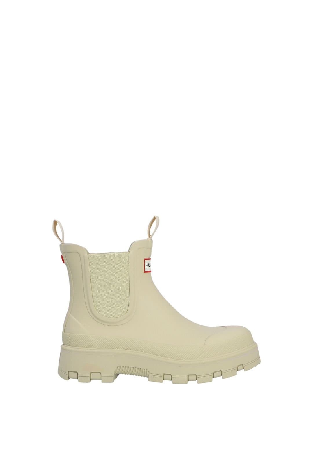 Hunter Hunter Cream Elastic Chelsea Boot