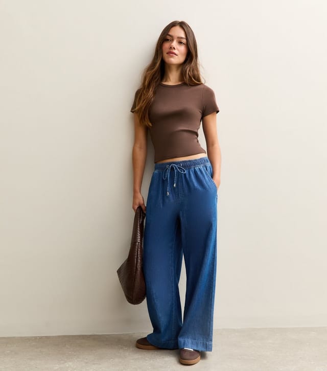 New Look Women's Petite Brown Short Sleeve T-Shirt New Look - 3