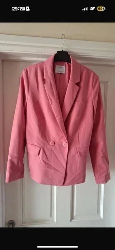 Bershka Pink blazer size medium