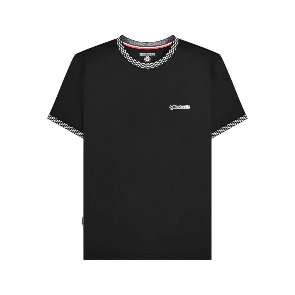 Lambretta Lambretta Men's Two Tone Ringer T-Shirt in Black - 2