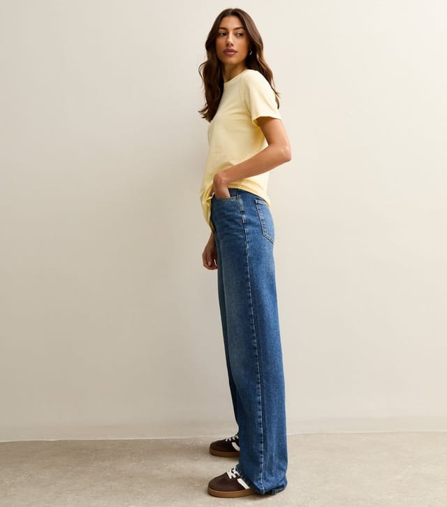 New Look Women's TallLight Yellow Regular T-Shirt New Look - 3