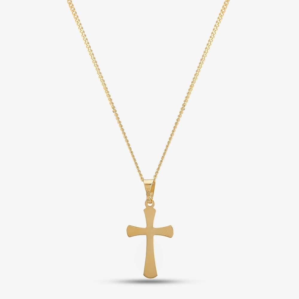 T.H.Baker T.H.Baker Gold Cross Pendant Necklace for Women