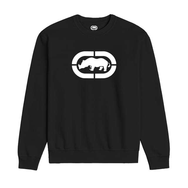 Ecko Untld. Ecko Untld. Men's Clean Logo Sweatshirt in Black - 2