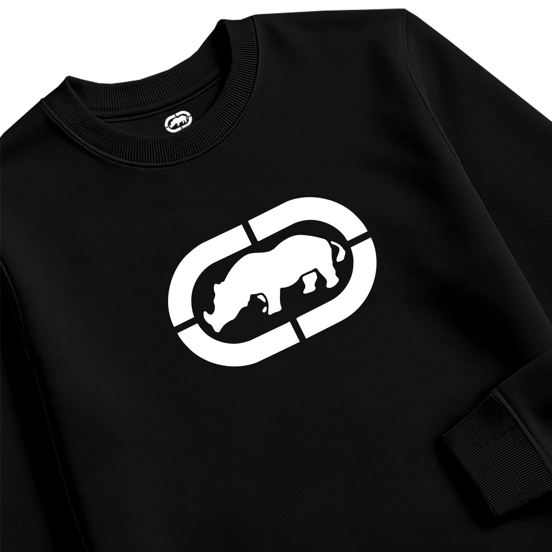 Ecko Untld. Ecko Untld. Men's Clean Logo Sweatshirt in Black - 4