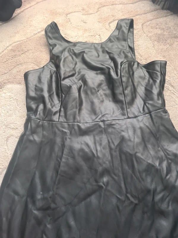 Never Fully Dressed Never fully dressed faux leather dress 12