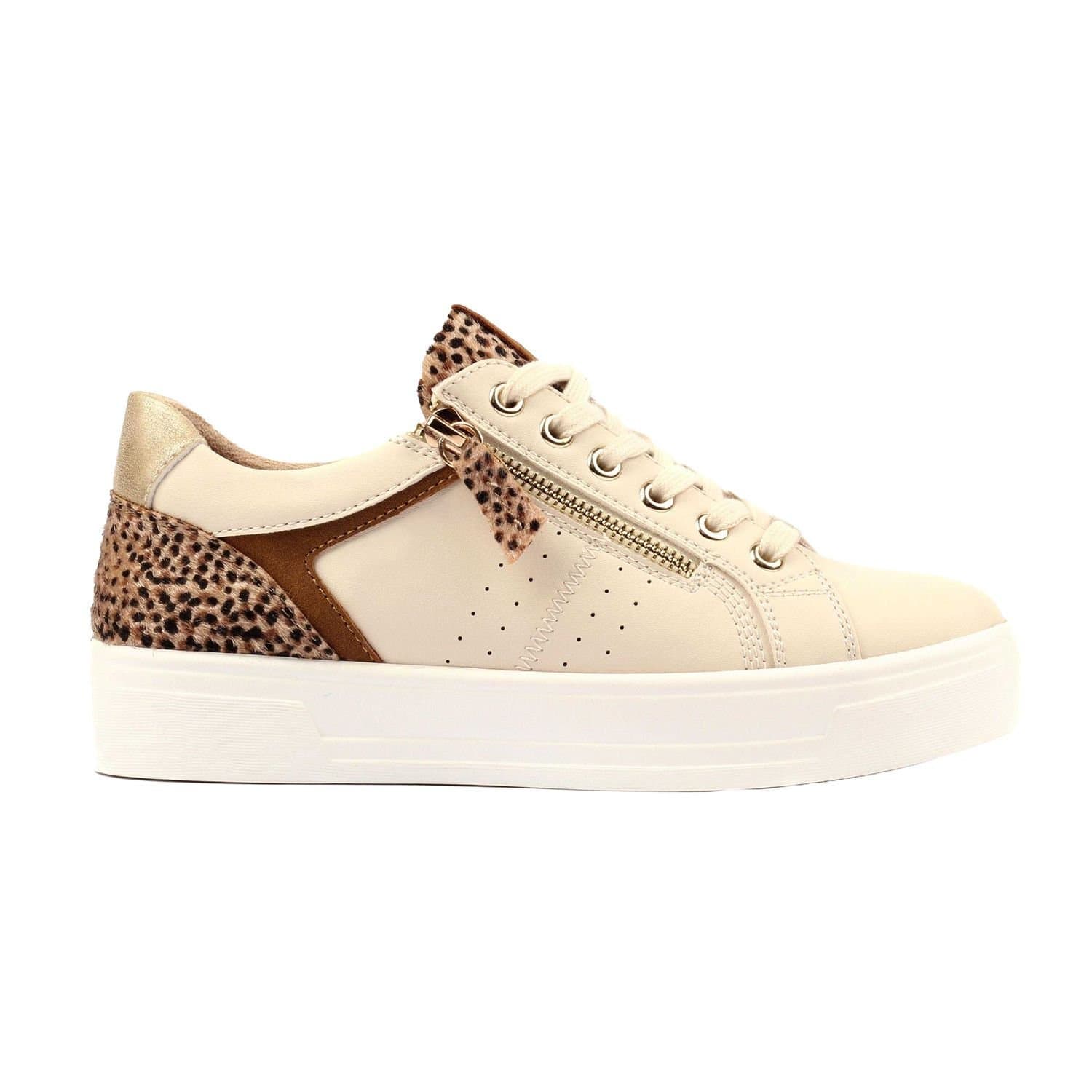 Lunar Lunar Women's Presley Trainers in Cream
