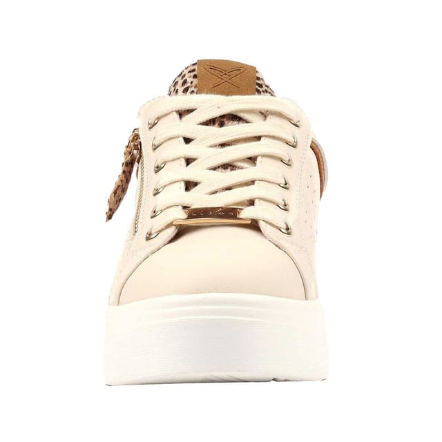 Lunar Lunar Women's Presley Trainers in Cream - 3