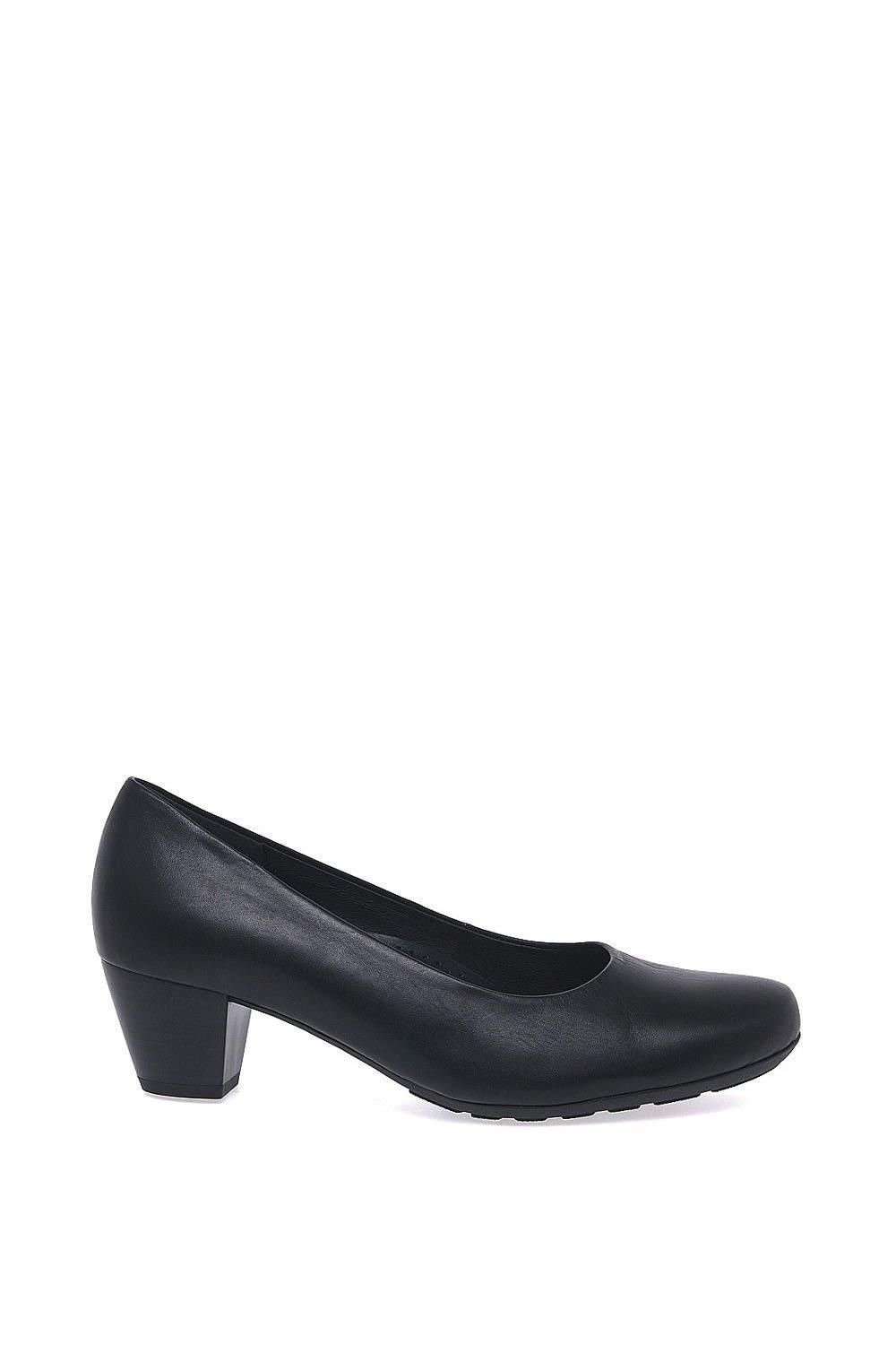 Gabor Gabor Women's 'Brambling' Wide Fit Court Shoes in Black - 2