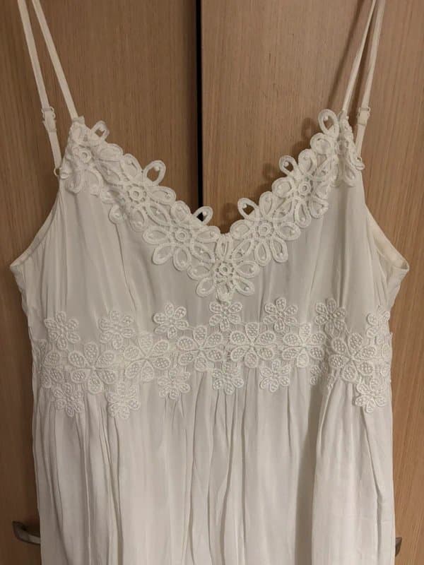 Topshop Topshop 10 Tall white dress