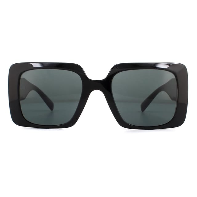 Versace Versace Women's Square Black Dark Grey Sunglasses - 3
