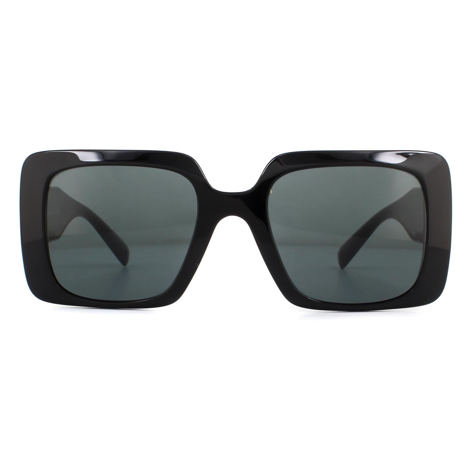 Versace Versace Women's Square Black Dark Grey Sunglasses - 4