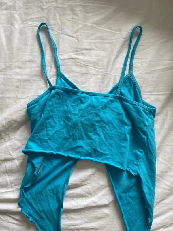 ASOS Beautiful turquoise butterfly top