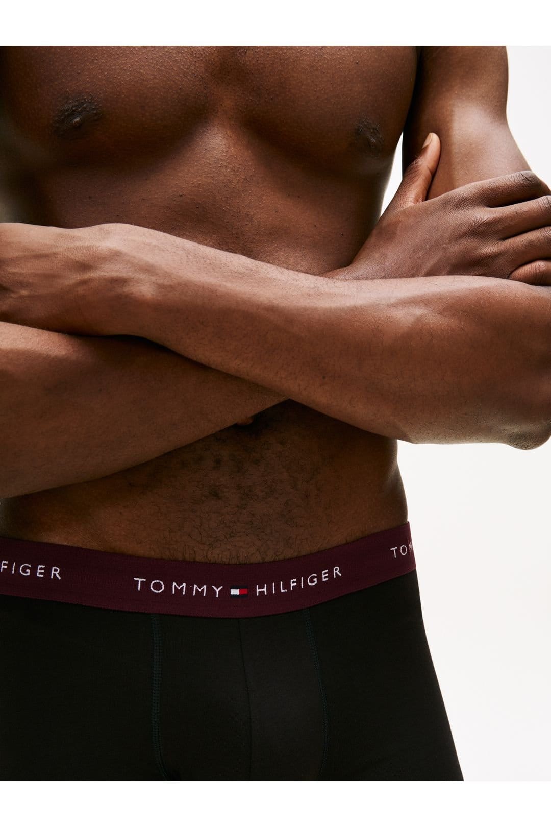 Tommy Hilfiger Tommy Hilfiger Men's 5P Trunk Wb Black Multi - 4