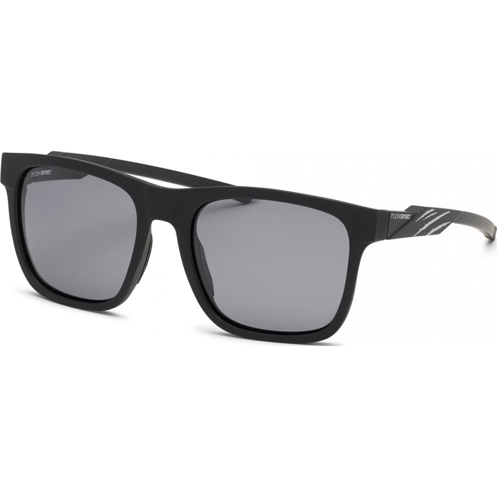 Plein Sport Plein Sport Men's SSP010-56U28P Square/Rectangle Sunglasses in Black