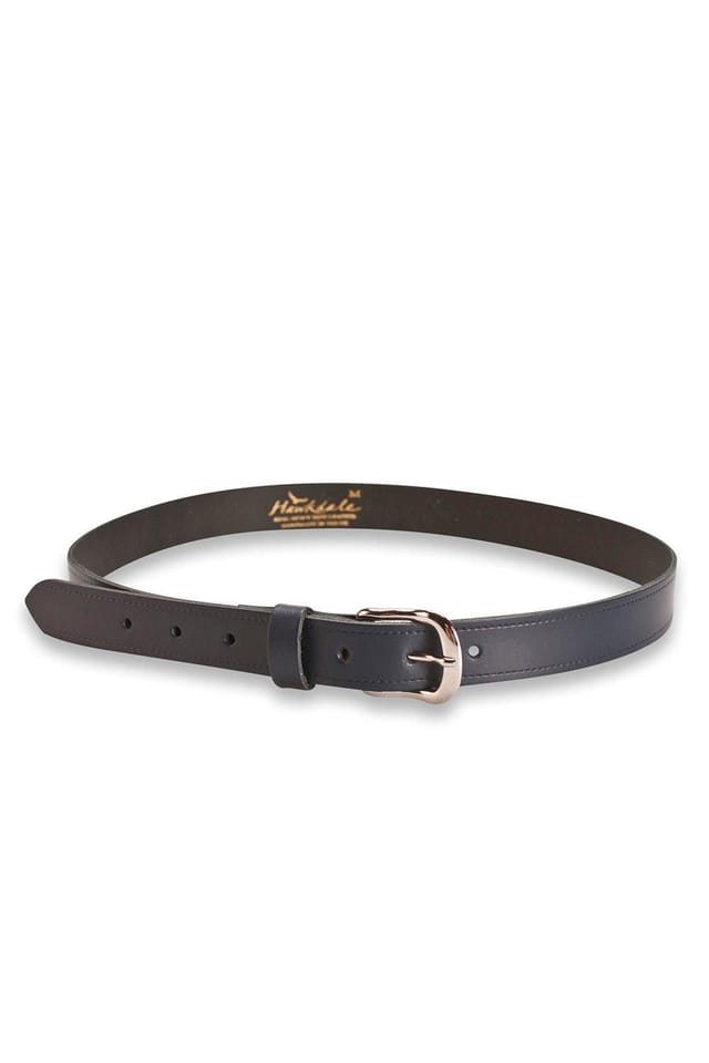 Hawkdale Hawkdale Men's 1" Genuine Leather Belt in Navy - 3