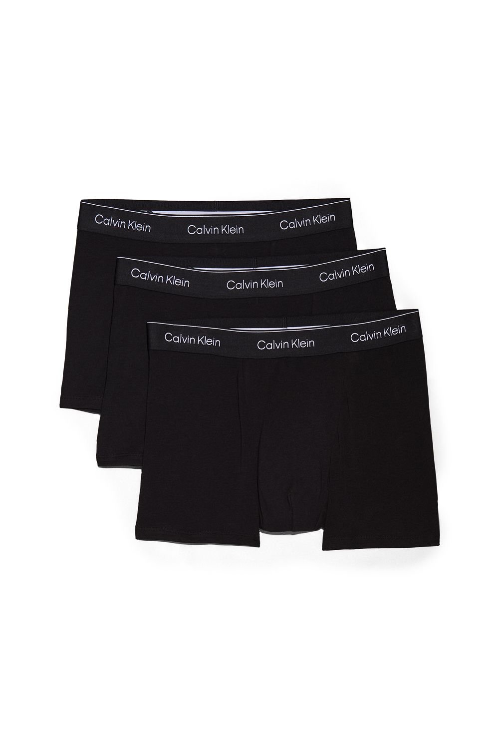 Calvin Klein Calvin Klein Men's Icon Cotton Relaxed Fit Trunk 3P, Black - 2