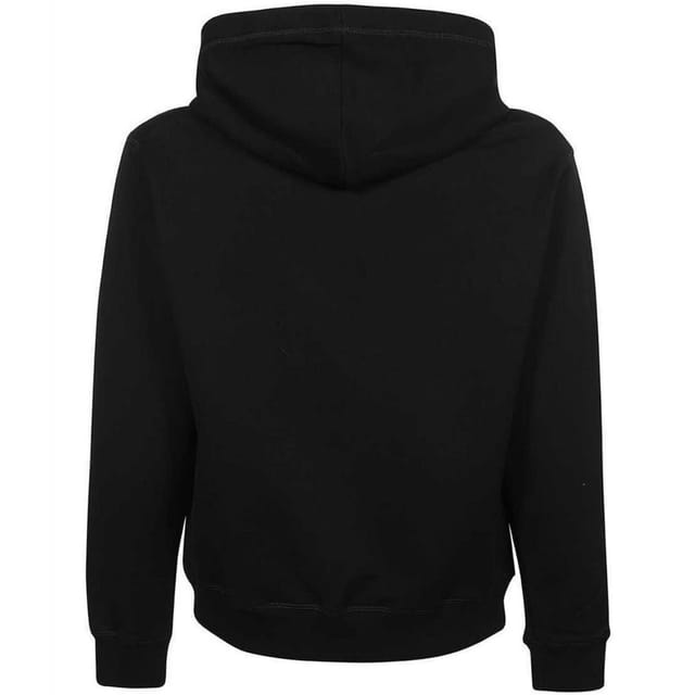 Dsquared2 Dsquared2 Men's Cool Fit Embossed Maple Leaf Logo Black Hoodie - 2