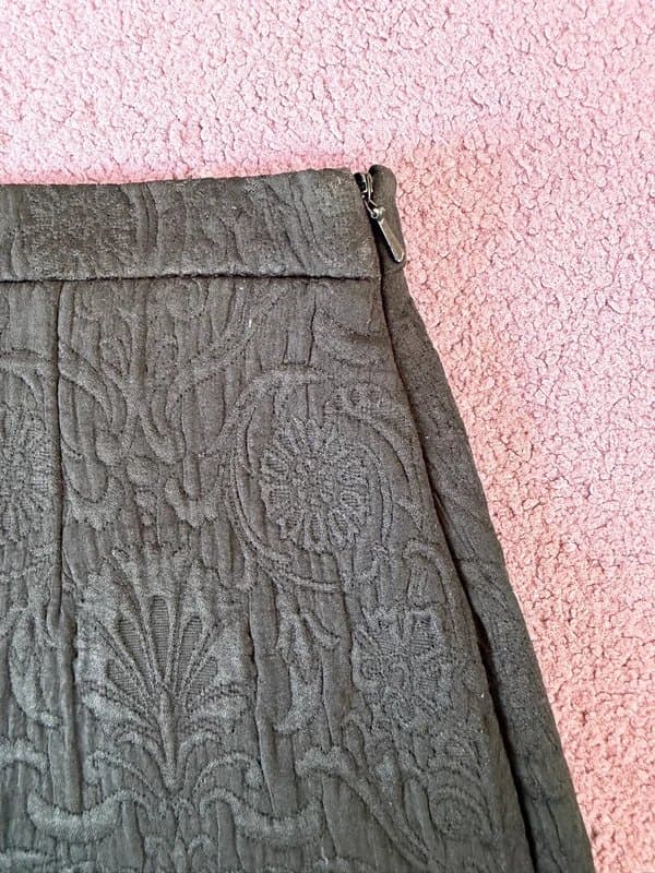 Topshop Topshop black a-line skirt